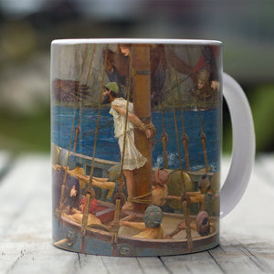 Ceramic Mugs John Waterhouse Ulysses and the Sirens