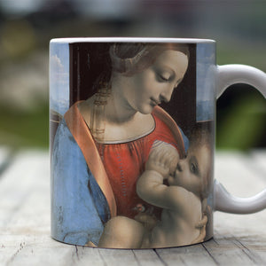 Ceramic Mugs Leonardo da Vinci The Madonna and Child
