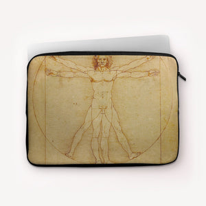 Laptop Sleeves Leonardo da Vinci The Vitruvian Man