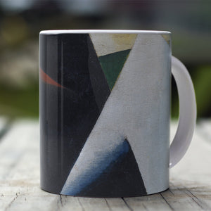 Ceramic Mugs Lyubov Popova Painterly Architectonic I