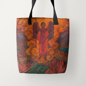 Tote Bags Nicholas Roerich The Last Angel