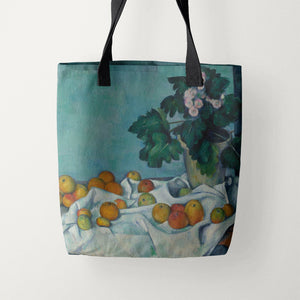 Tote Bags Paul Cezanne Still Life with Apples