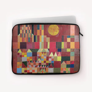 Laptop Sleeves Paul Klee Castle and Sun