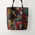 Tote Bags Paul Klee Redgreen and Violet-Yellow Rhythms