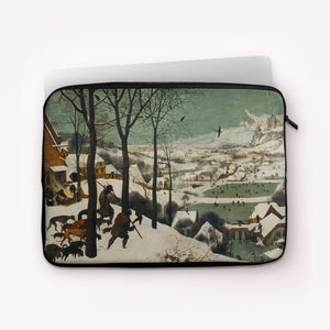 Laptop Sleeves Pieter Bruegel the Elder Hunters on the Snow