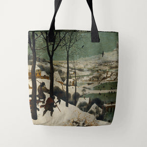 Tote Bags Pieter Bruegel the Elder Hunters on the Snow