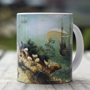 Ceramic Mugs Pieter Bruegel the Elder The Fall of Icarus