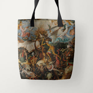 Tote Bags Pieter Bruegel the Elder The Fall of the Rebel Angels
