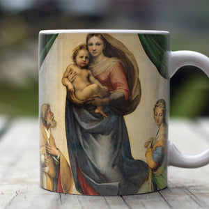 Ceramic Mugs Raphael Sistine Madonna
