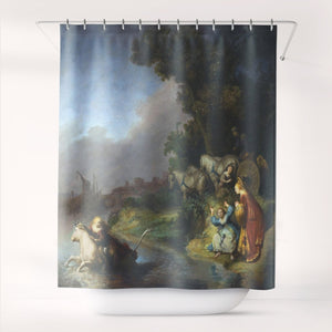 Shower Curtains Rembrandt The Abduction of Europa