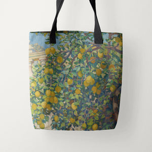 Tote Bags Theo van Rysselberghe Lemon in La Mortola