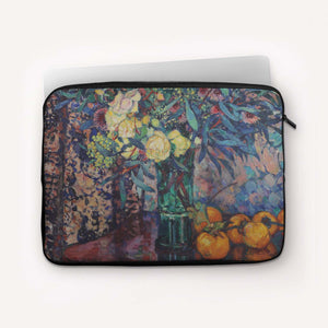 Laptop Sleeves Theo van Rysselberghe Yellow Roses, Persimmons and Mimosas