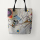 Tote Bags Vasily Kandinsky Composition VIII