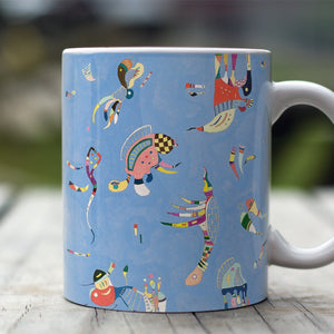 Ceramic Mugs Vasily Kandinsky Sky Blue