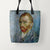 Tote Bags Vincent van Gogh Self-Portrait