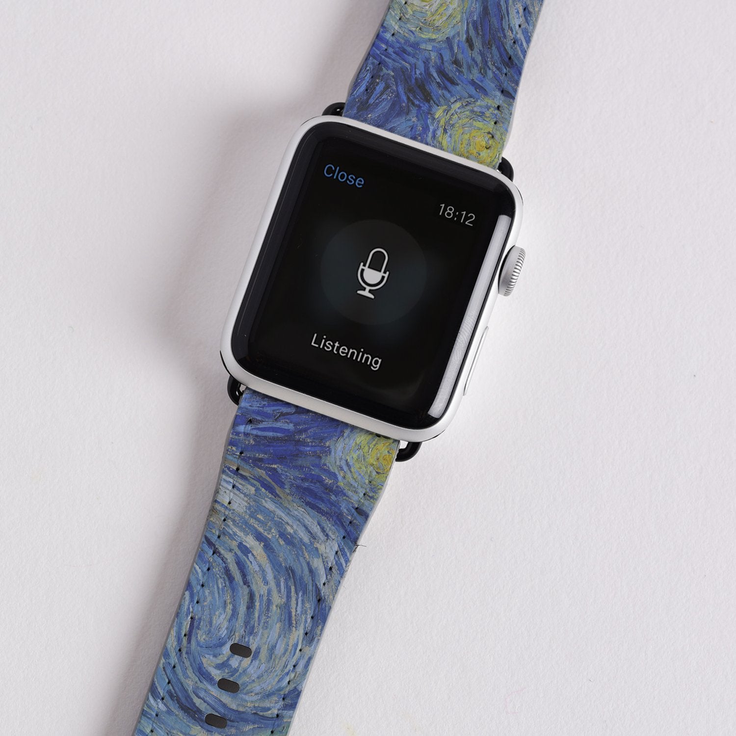 Starry Night by Vincent van Gogh Apple Watch Band ArtPointOne