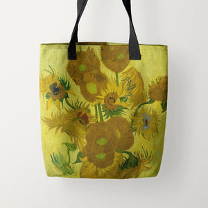 Tote Bags Vincent van Gogh Sunflowers