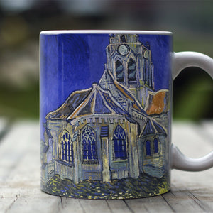 Ceramic Mugs Vincent van Gogh The Church at Auvers