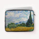 Laptop Sleeves Vincent van Gogh Wheat Field with Cypresses