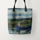 Tote Bags Winslow Homer The Blue Boat